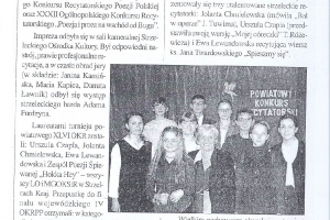 Kronika MGOKSiR 2000-2003